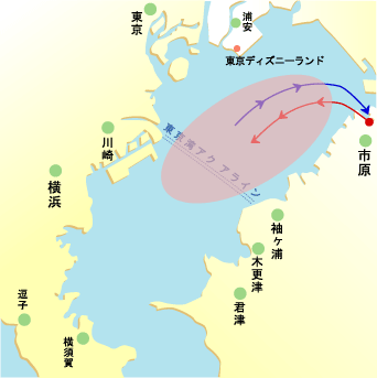 散骨実施場所地図